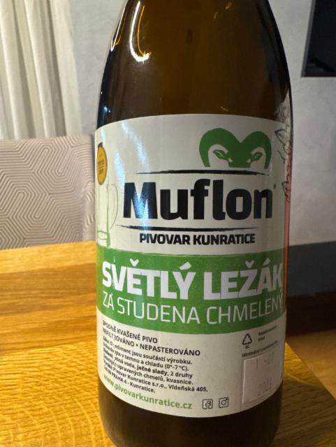 Muflon Svetly Lezák, Pivovar Muflon