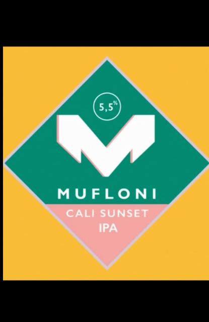 Mufloni Cali Sunset IPA 5.5%, Panimoravintola Beer Hunter's, Finland