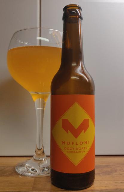 Mufloni Dozy Doats Kaurasaison 5.0%, Panimoravintola Beer Hunter's, Finland