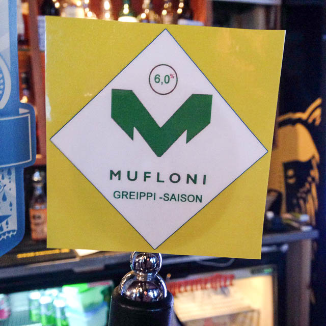 Mufloni Greippi-Saison 6.0%, Panimoravintola Beer Hunter's, Finland