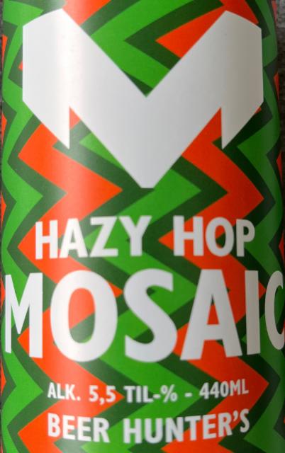 Mufloni Hazy Hop Mosaic 5.5%, Panimoravintola Beer Hunter's, Finland