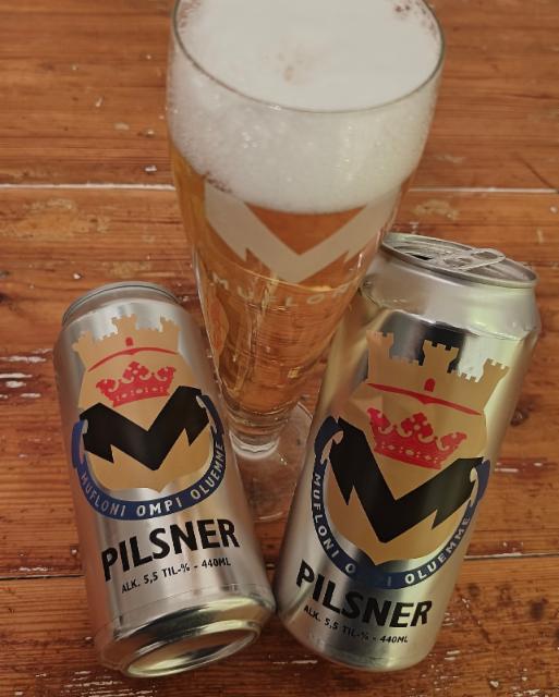 Mufloni Porilainen Pilsner 5.5%, Panimoravintola Beer Hunter's, Finland