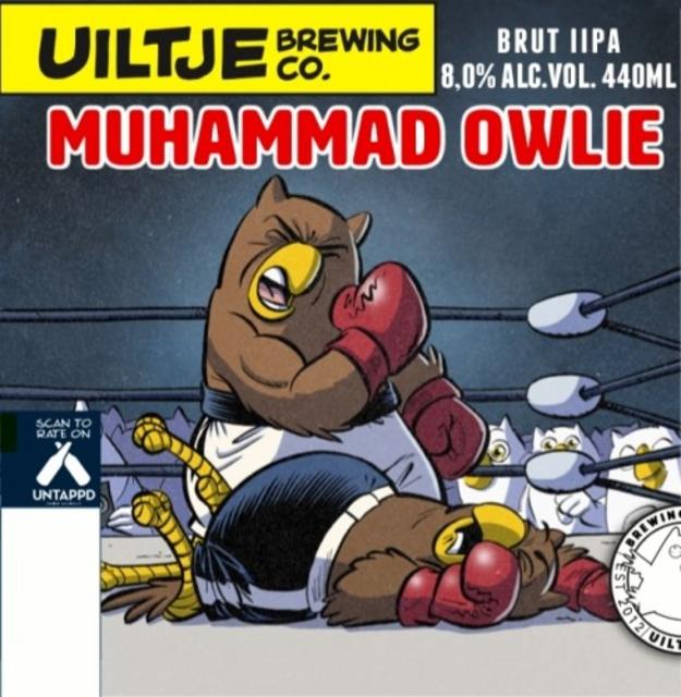 Muhammad Owlie 8.0%, Uiltje Brewing Co, Netherlands