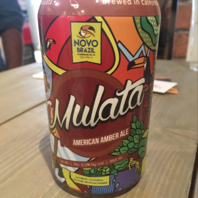 Mulata 5.2%, Novo Brazil Brewing Co, United States