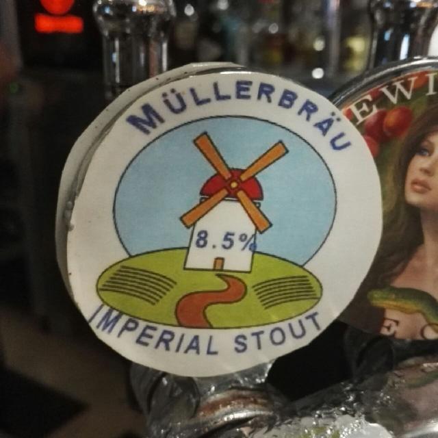 Imperial Stout 8.5%, Müllerbräu Pfaffenhofen, Germany