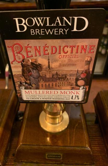 Mullered Monk 4.7%, Bowland Brewery, England