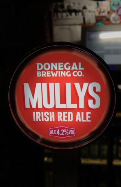 Mullys 4.2%, Donegal Brewing Co., Ireland