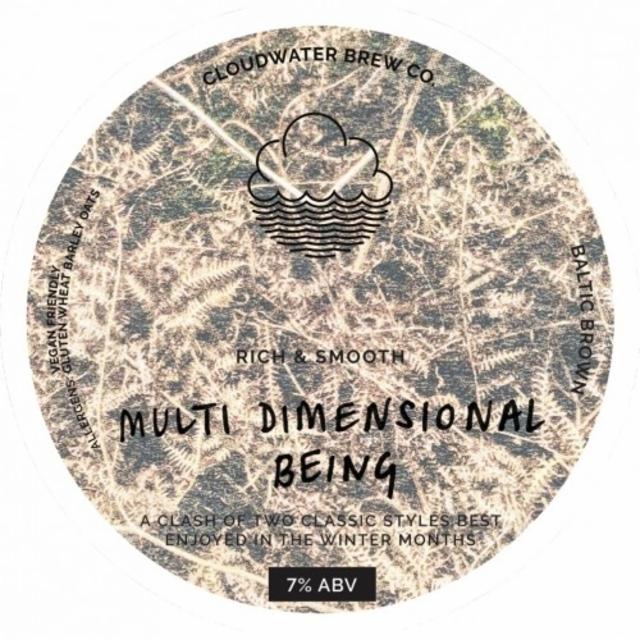 Multi Dimensional Being 7.0%, Cloudwater Brew Co., England