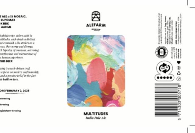 Multitudes 6.0%, Alefarm Brewing, Denmark