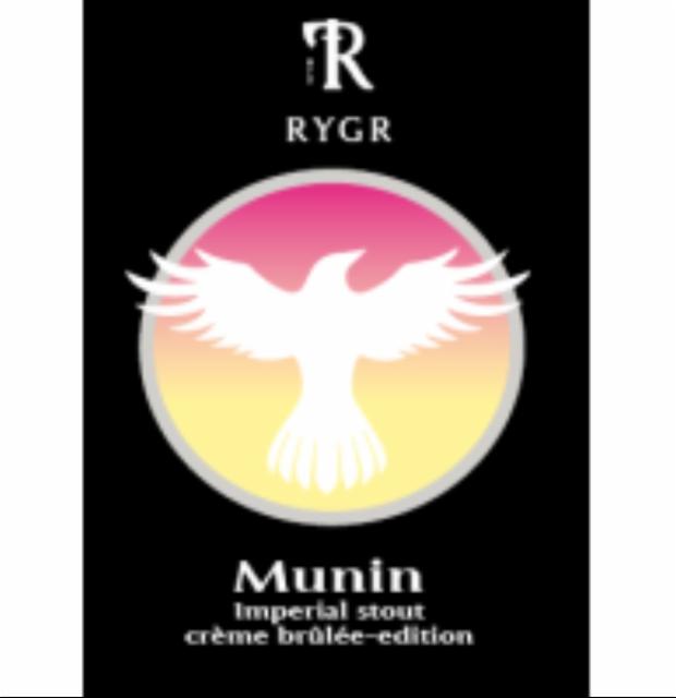 Munin Imperial Stout Crème Brûlée-Edition 12.5%, Rygr Brygghùs, Norway