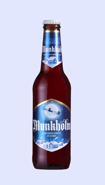 Munkholm Alkoholfritt Juleøl 0.0%, Ringnes Bryggeri (Carlsberg Group), Norway