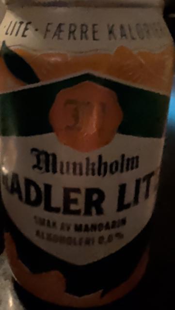 Munkholm radler lite mandarin, Ringnes Bryggeri (Carlsberg Group)