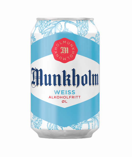 Munkholm Weiss 0.0%, Ringnes Bryggeri (Carlsberg Group), Norway