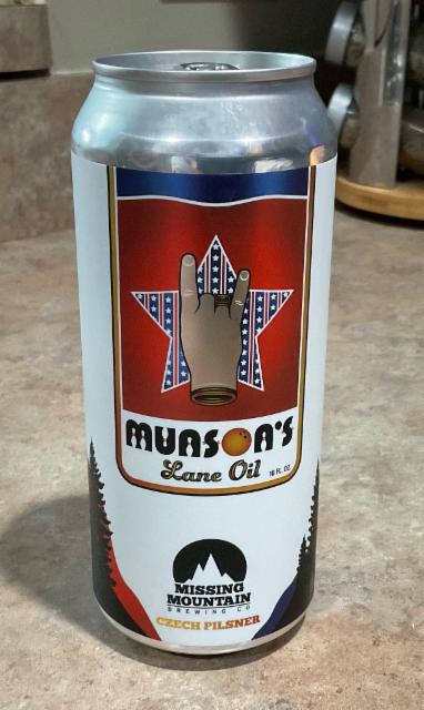 Munson's Lane Oil 5.4%, Missing Mountain Brewing co., United States