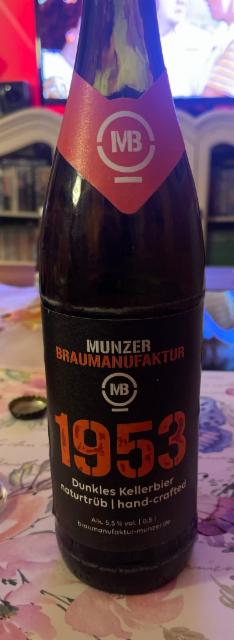 1953, Munzer Braumanufaktur GmbH