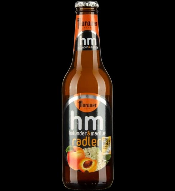 Murauer Bier HM Radler Holunder & Marille 2.7%, Brauerei Murau / Murauer, Austria