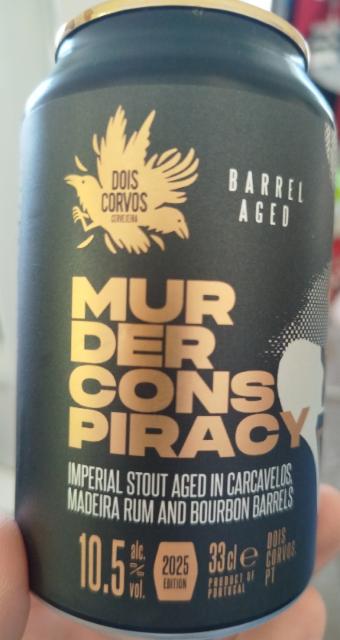 Murder Conspiracy 2025 Edition 10.5%, Dois Corvos Cervejeira, Portugal