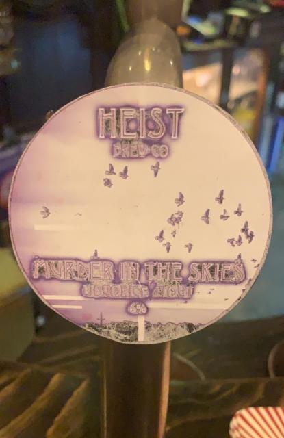 Murder in the skies 5.7%, Heist Brew Co., England