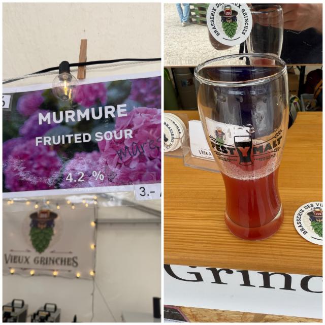 Murmure 4.2%, Brasserie Des Vieux Grinches, Switzerland