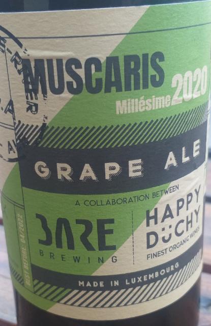 Muscaris millesime 2020 6.0%, Bare Brewing, Luxembourg