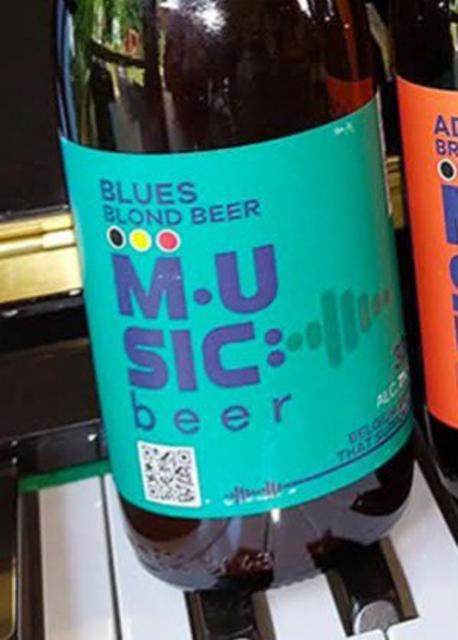 Music Beer Blues 7.0%, Brasserie Val De Sambre, Belgium
