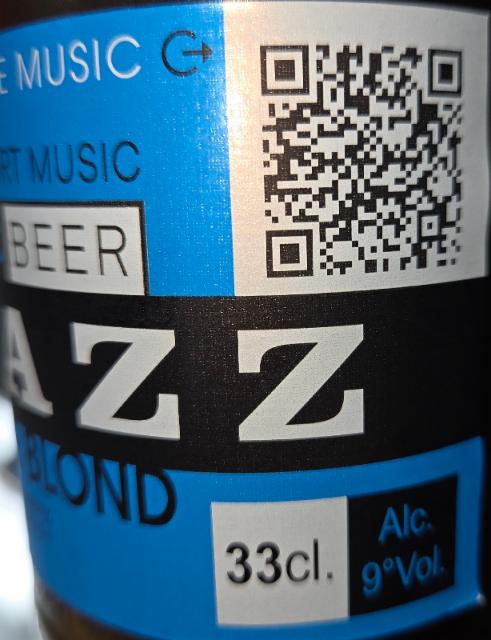 Music beer Jazz 9.0%, Brasserie Val De Sambre, Belgium