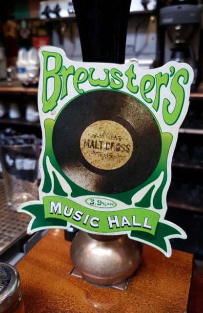 Music Hall 3.9%, Brewster's Brewery, England
