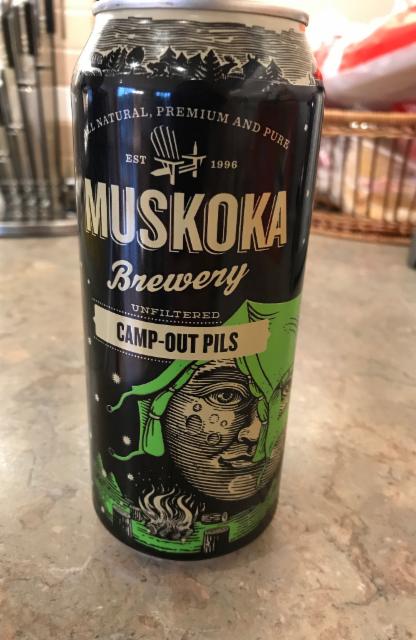 Muskoka Camp-Out Pils 4.9%, Muskoka Brewery, Canada
