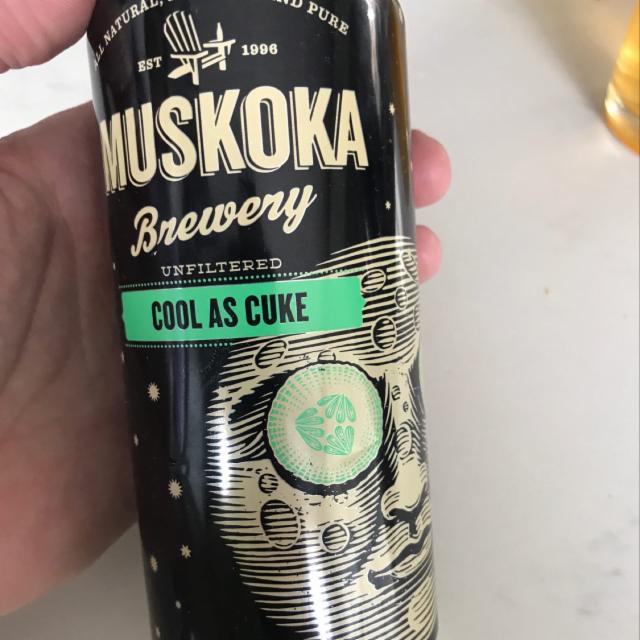 Cool as Cuke 4.7%, Muskoka Brewery, Canada