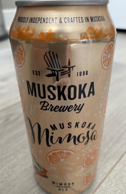 Muskoka mimosa 4.5%, Muskoka Brewery, Canada