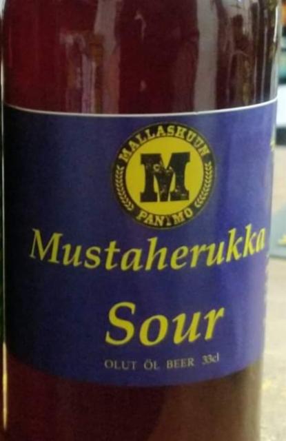 Mustaherukka Sour 4.0%, Mallaskuun Panimo, Finland