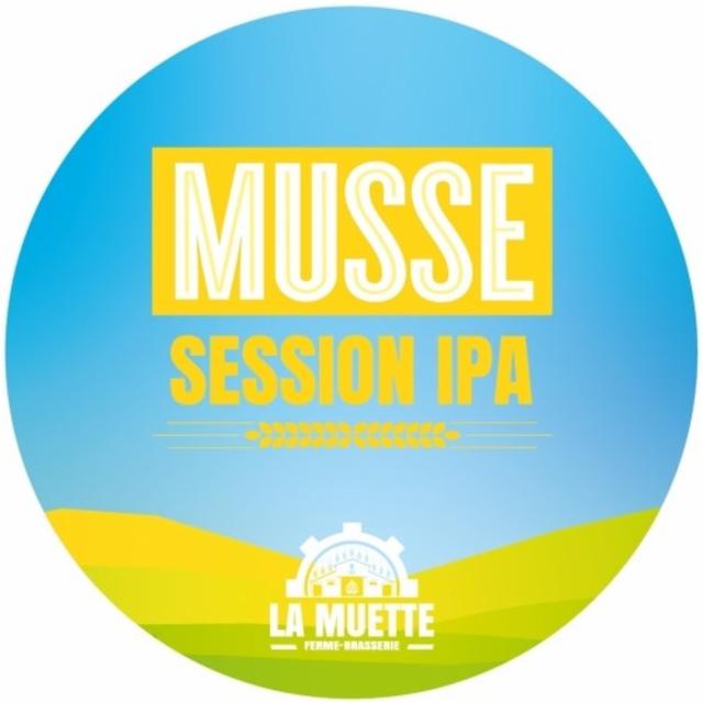 Musse Session IPA 4.5%, Ferme-Brasserie La Muette, France