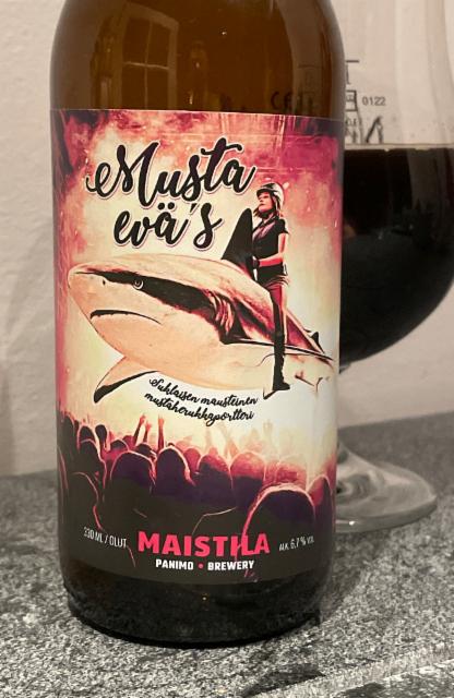 Musta Evä's 6.7%, Maistila, Finland
