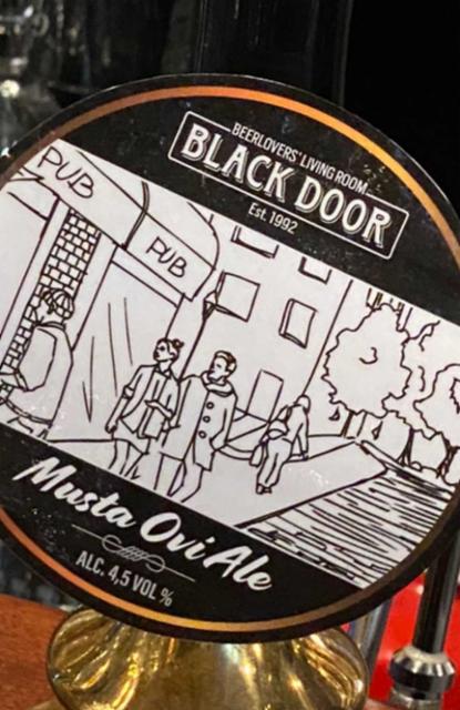 Musta Ovi 4.5%, Maku Brewing, Finland