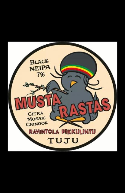 Musta Rastas 7.0%, Panimoyhtiö Tuju, Finland