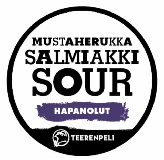 Mustaherukka Salmiakki Sour 6.0%, Teerenpeli Panimo & Tislaamo, Finland