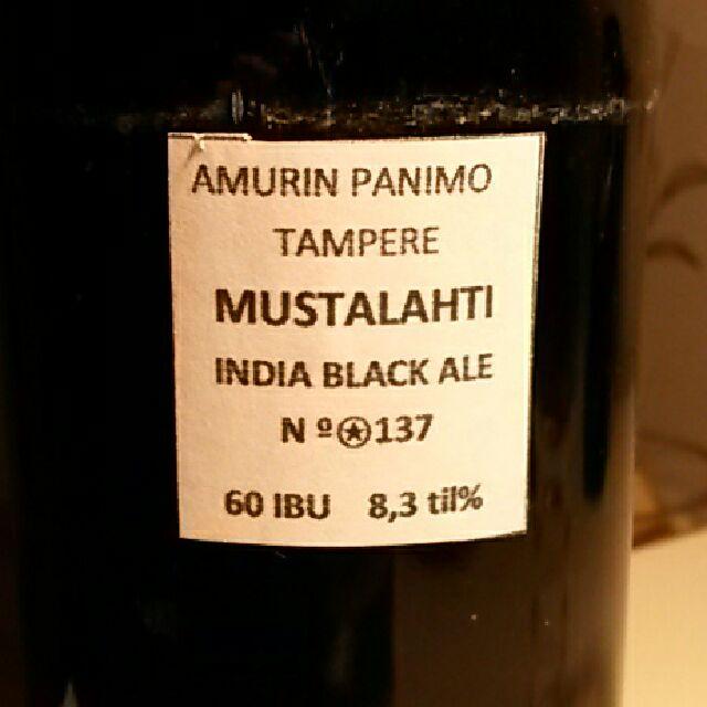 Mustalahti 8.3%, Amurin Panimo, Finland