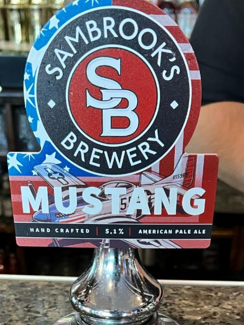 Mustang 5.1%, Sambrook's Brewery, England