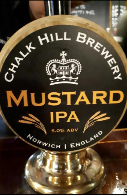 Mustard IPA 5.0%, Chalk Hill Brewery, England
