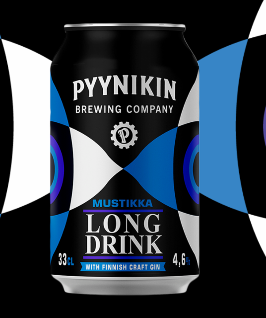 Blueberry / Mustikka Long Drink 4.6%, Pyynikin Brewing Company, Finland