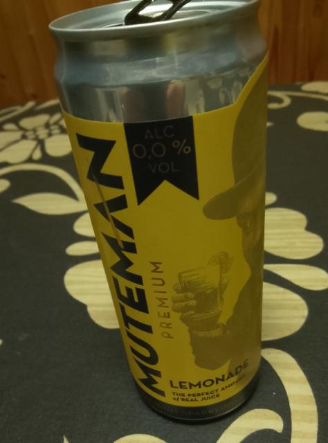 Muteman lemonade 0.0%, Olvi, Finland