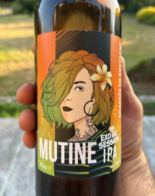 Mutine IPA exotic session 4.0%, Brasserie Des Abers, France