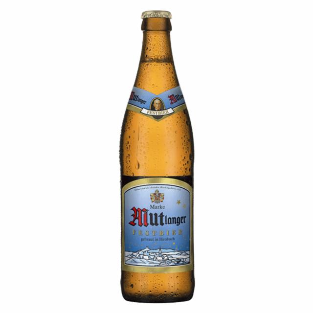 Mutlanger Festbier 5.4%, Hirschbrauerei Heubach, Germany