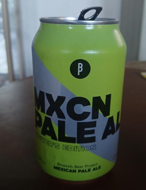 MXCN pale ale 5.5%, Brussels Beer Project, Belgium