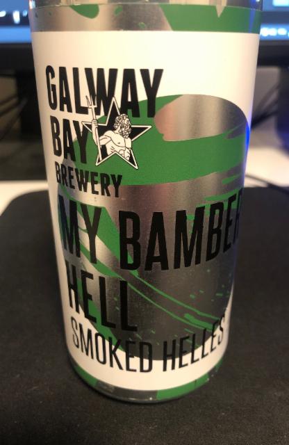My bamberg hell 4.5%, Galway Bay Brewery, Ireland