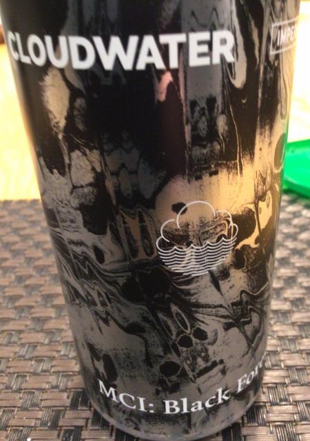 My Continuous Improvement Black Forest 11.0%, Cloudwater Brew Co., England