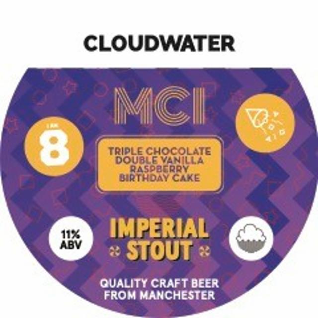 My Continuous Improvement Birthday Cake 11.0%, Cloudwater Brew Co., England