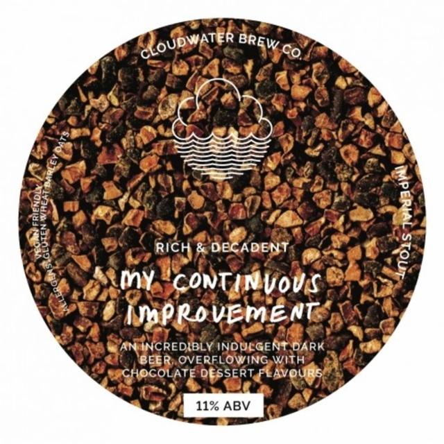 My Continuous Improvement 11.0%, Cloudwater Brew Co., England