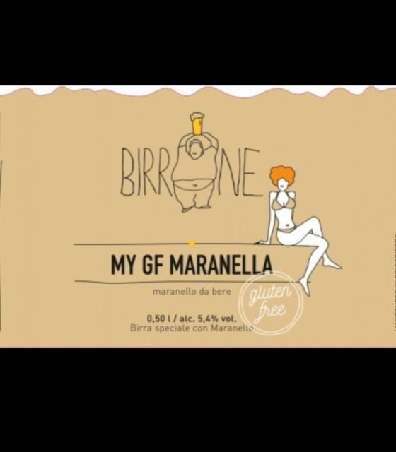 My GF Maranella 5.4%, Birrone, Italy
