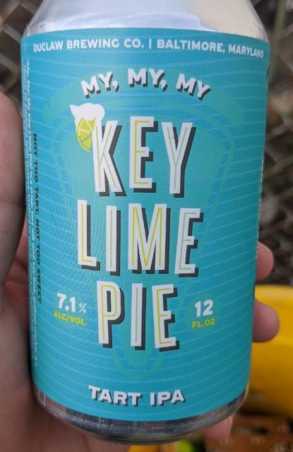 My, My, My Key Lime Pie 7.1%, DuClaw Brewing Company, United States
